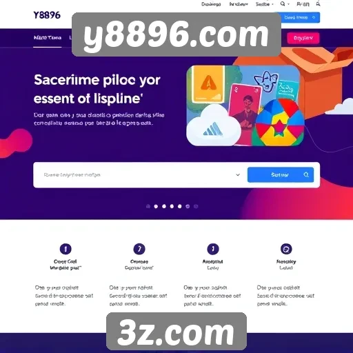 Acessibilidade e design do site y8896.com