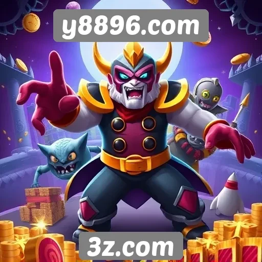 Análise da oferta de jogos disponíveis em y8896.com