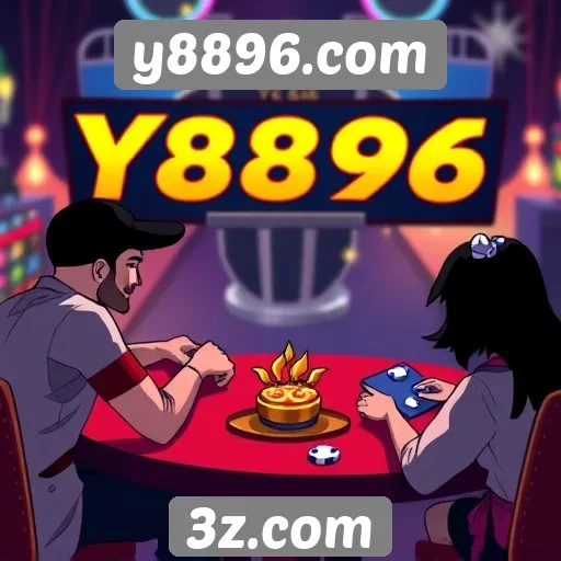 Interatividade e multiplayer no y8896.com