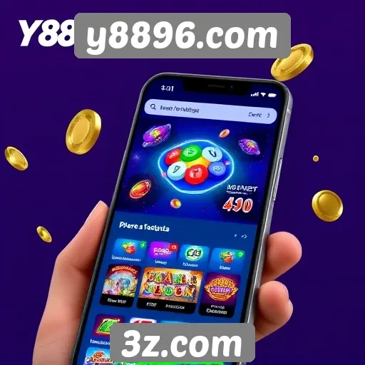 Funcionalidades mobile do site y8896.com