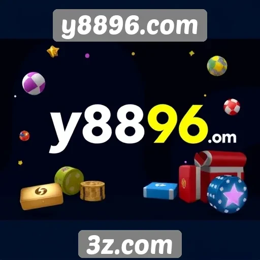 Variedade de jogos disponíveis em y8896.com